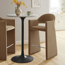 Load image into Gallery viewer, Talia 41 Inch Performance Velvet Bar Stool by Modway