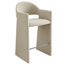 Load image into Gallery viewer, Talia 41 Inch Upholstered Fabric Bar Stool by Modway