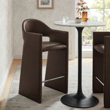 Load image into Gallery viewer, Talia 41 Inch Vegan Leather Bar Stool by Modway