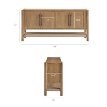 Load image into Gallery viewer, Taschen 4-Door Wood Sideboard Cabinet by Modway