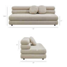 Load image into Gallery viewer, Jubilee Upholstered Modular Armless Loveseat by Modway