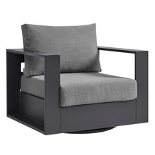 Load image into Gallery viewer, Tahoe Outdoor Patio Powder-Coated Aluminum Swivel Armchair by Modway