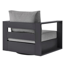 Load image into Gallery viewer, Tahoe Outdoor Patio Powder-Coated Aluminum Swivel Armchair by Modway
