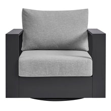 Load image into Gallery viewer, Tahoe Outdoor Patio Powder-Coated Aluminum Swivel Armchair by Modway