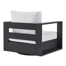 Load image into Gallery viewer, Tahoe Outdoor Patio Powder-Coated Aluminum Swivel Armchair by Modway