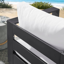Load image into Gallery viewer, Tahoe Outdoor Patio Powder-Coated Aluminum Swivel Armchair by Modway