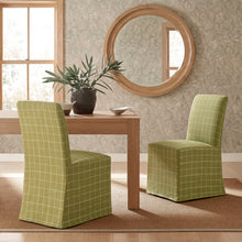 Load image into Gallery viewer, Aster Linen Cotton Blend Slipcovered Dining Chairs Set of 2 by Modway