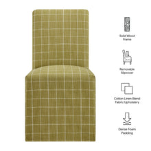 Load image into Gallery viewer, Aster Linen Cotton Blend Slipcovered Dining Chairs Set of 2 by Modway