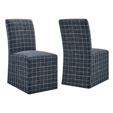 Load image into Gallery viewer, Aster Linen Cotton Blend Slipcovered Dining Chairs Set of 2 by Modway