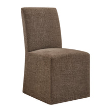 Load image into Gallery viewer, Aster Slub Weave Fabric Slipcovered Dining Chairs Set of 2 by Modway