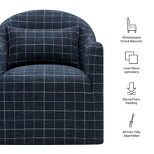 Load image into Gallery viewer, Bardot Slipcovered Linen Blend Accent Chair by Modway