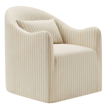Load image into Gallery viewer, Bardot Slipcovered Striped Accent Chair by Modway