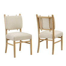 Load image into Gallery viewer, Mauden Striped Dining Side Chairs Set of 2 by Modway
