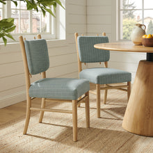 Load image into Gallery viewer, Mauden Striped Dining Side Chairs Set of 2 by Modway