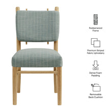 Load image into Gallery viewer, Mauden Striped Dining Side Chairs Set of 2 by Modway