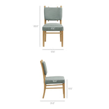 Load image into Gallery viewer, Mauden Striped Dining Side Chairs Set of 2 by Modway