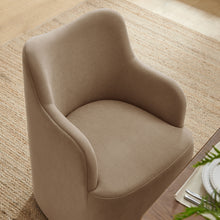 Load image into Gallery viewer, Cordelle Linen Blend Swivel Dining Chair by Modway