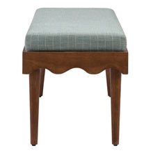 Load image into Gallery viewer, Mirette Scalloped Edge Striped Accent Bench by Modway