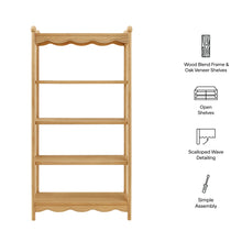 Load image into Gallery viewer, Darcy 4-Tier Open Bookcase by Modway