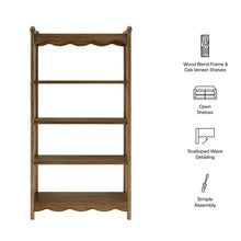Load image into Gallery viewer, Darcy 4-Tier Open Bookcase by Modway