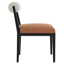 Load image into Gallery viewer, Kai Boucle and Vegan Leather Dining Chair Set of 2 by Modway