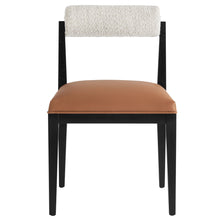 Load image into Gallery viewer, Kai Boucle and Vegan Leather Dining Chair Set of 2 by Modway
