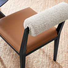 Load image into Gallery viewer, Kai Boucle and Vegan Leather Dining Chair Set of 2 by Modway