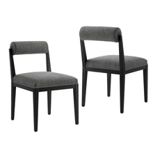 Load image into Gallery viewer, Kai Fabric Dining Chair Set of 2 by Modway
