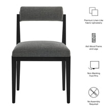 Load image into Gallery viewer, Kai Fabric Dining Chair Set of 2 by Modway