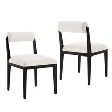 Load image into Gallery viewer, Kai Fabric Dining Chair Set of 2 by Modway