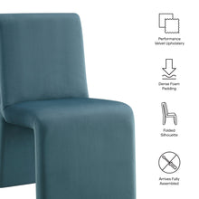 Load image into Gallery viewer, Emory Performance Velvet Dining Side Chair Set of 2 by Modway