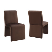 Load image into Gallery viewer, Emory Performance Velvet Dining Side Chair Set of 2 by Modway