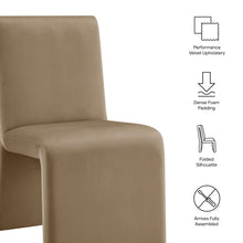Load image into Gallery viewer, Emory Performance Velvet Dining Side Chair Set of 2 by Modway