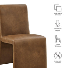 Load image into Gallery viewer, Emory Vegan Leather Dining Side Chair Set of 2 by Modway
