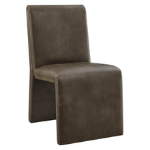 Load image into Gallery viewer, Emory Vegan Leather Dining Side Chair Set of 2 by Modway