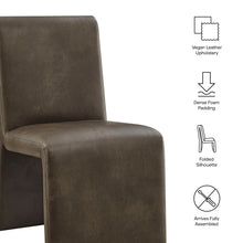 Load image into Gallery viewer, Emory Vegan Leather Dining Side Chair Set of 2 by Modway