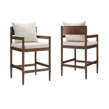 Load image into Gallery viewer, Remington Wood Counter Stool Set of 2 by Modway