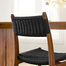 Load image into Gallery viewer, Wynn Rope and Wood Dining Side Chair by Modway