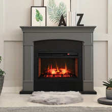 Load image into Gallery viewer, 26 Inch Infrared Electric Fireplace Insert with Remote Control