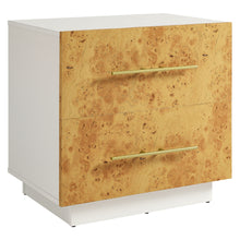 Load image into Gallery viewer, Abel 2-Drawer Burl Wood Nightstand by Modway