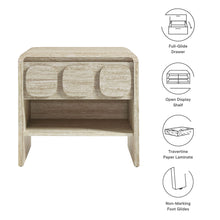Load image into Gallery viewer, Toscana 1-Drawer Nightstand by Modway