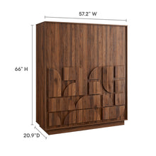 Load image into Gallery viewer, Bulwark 3-Door Wardrobe Closet by Modway