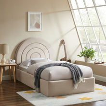 Load image into Gallery viewer, Solana Arched Performance Velvet Twin Platform Bed by Modway
