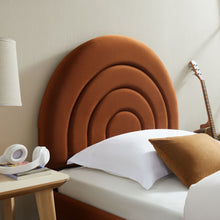 Load image into Gallery viewer, Solana Arched Performance Velvet Twin Platform Bed by Modway