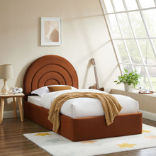 Load image into Gallery viewer, Solana Arched Performance Velvet Twin Platform Bed by Modway