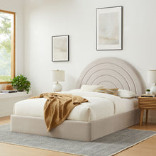Load image into Gallery viewer, Solana Arched Performance Velvet King Platform Bed by Modway