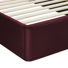 Load image into Gallery viewer, Solana Arched Performance Velvet King Platform Bed by Modway