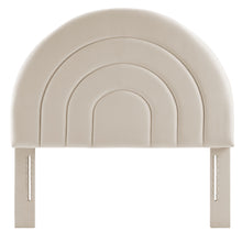 Load image into Gallery viewer, Solana Arched Performance Velvet Twin Headboard by Modway