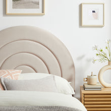 Load image into Gallery viewer, Solana Arched Performance Velvet Twin Headboard by Modway