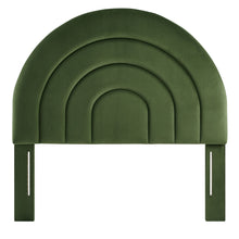 Load image into Gallery viewer, Solana Arched Performance Velvet Twin Headboard by Modway